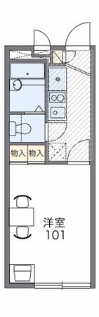 レオパレスパストラルの物件間取画像